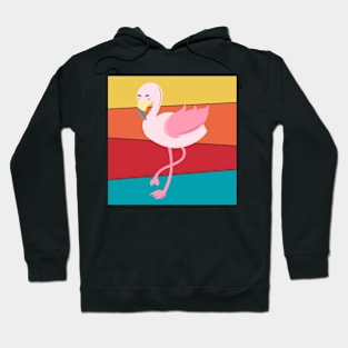 Colorful Flamingo Hoodie